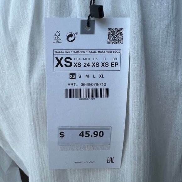 CROCHET TRIM BLOUSE - Picture 3 of 6